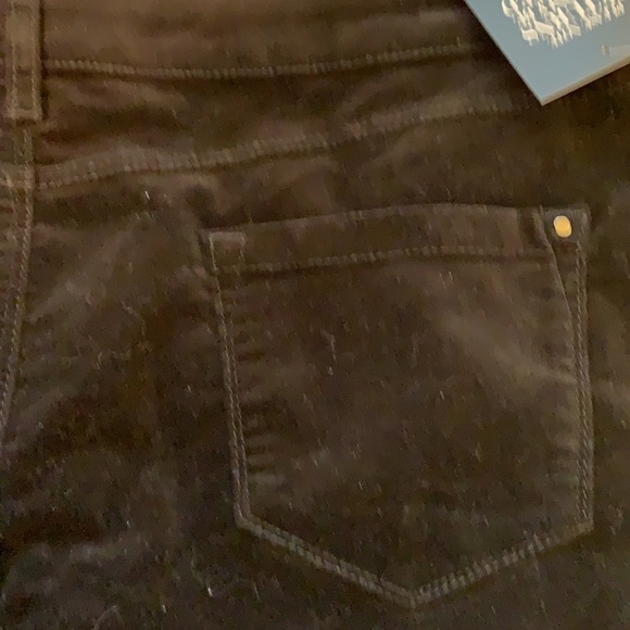 NWT Pure Collection Washed Velvet Button Skirt 12 - Picture 7 of 8